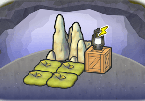 Creepy White Rocks habitat in Pokopia