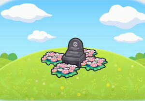 Grave with Flowers habitat in Pokopia