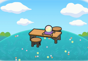 Fortune-Teller's Table habitat in Pokopia