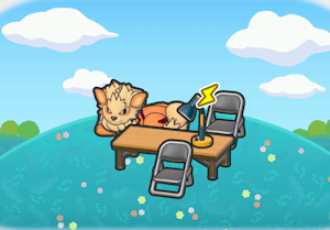 Interrogation Desk habitat in Pokopia