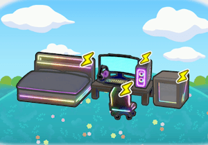 Gamer's Paradise habitat in Pokopia