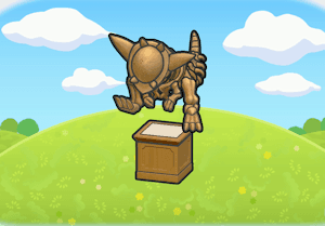 Headbutt Fossil Display habitat in Pokopia