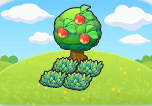 Tree-shaded Tall Grass habitat in Pokopia