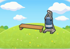 Exercise Resting Spot habitat in Pokopia