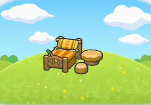 Cozy Log Handicrafts habitat in Pokopia