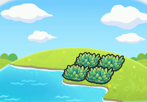 Seaside Tall Grass habitat in Pokopia