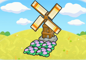 Windy Flower Bed habitat in Pokopia