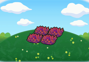 Red Tall Grass habitat in Pokopia