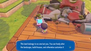 Palette Town area in Pokémon Pokopia